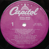 April Wine : Power Play (LP, Album, Win)