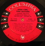 Johnny Mathis : Open Fire, Two Guitars (LP, Album, Mono)