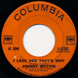 Johnny Mathis : Gina (7", Single)