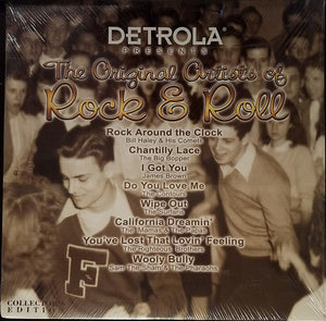 Various : Detrola Presents The Original Artists Of Rock & Roll (LP, Comp, Promo)