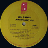 Lou Rawls : Unmistakably Lou (LP, Album)