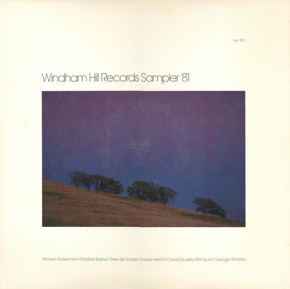 Various : Windham Hill Records Sampler '81 (LP, RE, Smplr)