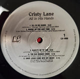 Cristy Lane : All In His Hands (LP, Album)