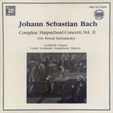 Johann Sebastian Bach - Leonhardt-Consort, Gustav Leonhardt : Complete Harpsichord Concerti, Vol. II (On Period Instruments) (2xLP)