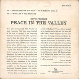 Elvis Presley : Peace In The Valley (7", EP)