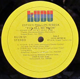 Esther Phillips With Beck* : For All We Know (LP, Album, Sup)