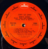 Jerry Lee Lewis : Who's Gonna Play This Old Piano... (Think About It Darlin') (LP, Album, Pit)