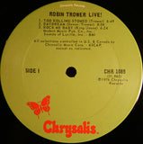 Robin Trower : Robin Trower Live! (LP, Album)