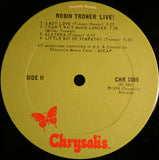 Robin Trower : Robin Trower Live! (LP, Album)