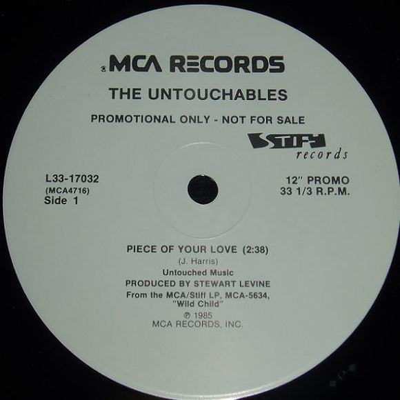 The Untouchables (7) : Piece Of Your Love (12