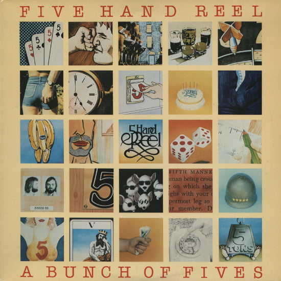 Five Hand Reel : A Bunch Of Fives (LP, Album)