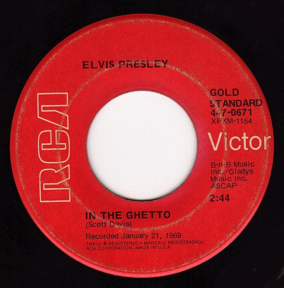 Elvis Presley : In The Ghetto (7