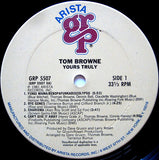 Tom Browne : Yours Truly (LP, Album)