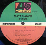 Matt Bianco : Indigo (LP, Album)