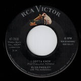 Elvis Presley : Are You Lonesome To-Night? / I Gotta Know (7", Single, Ind)