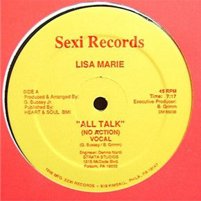 Lisa Marie (4) : All Talk (No Action) (12")