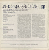 Johann Sebastian Bach, Dieterich Buxtehude, Johann Pachelbel, Walter Gerwig : The Baroque Lute (LP, RP)