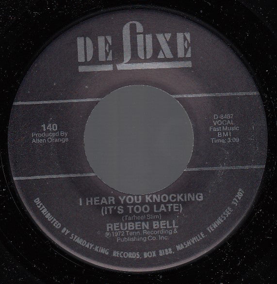 Reuben Bell : I Hear You Knocking (It's Too Late) / Baby Love (7