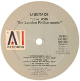 Liberace : Live With The London Philharmonic (LP, Album)