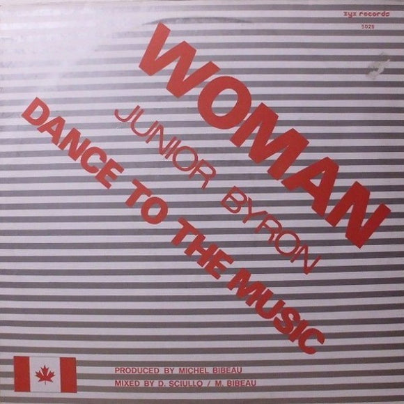 Junior Byron : Woman / Dance To The Music (12