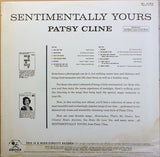 Patsy Cline : Sentimentally Yours (LP, Album, Mono, Glo)