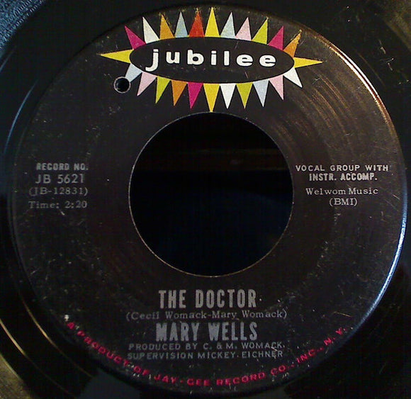 Mary Wells : The Doctor / Two Lovers History (7