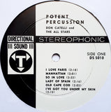 Don Catelli And The All Stars : Potent Percussion (LP, Album)