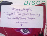 Mavis Staples : Tonight I Feel Like Dancing (12", Promo)