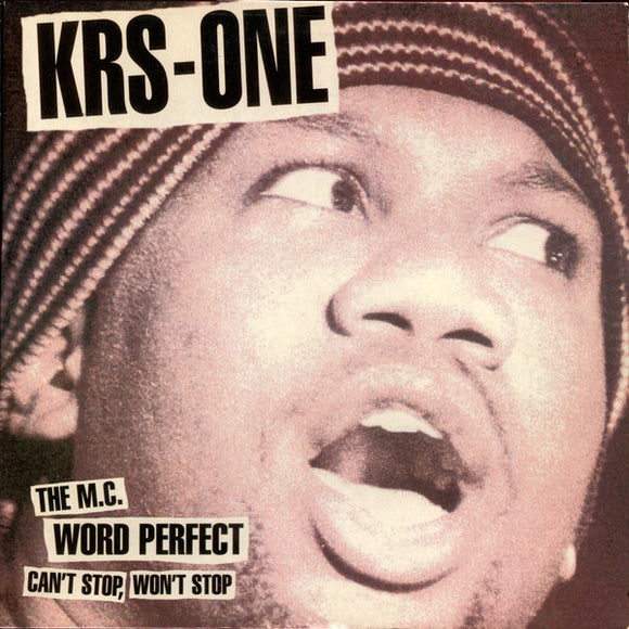 KRS-One : Can't Stop, Won't Stop / The MC / Word Perfect (12
