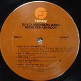David Bromberg Band : Reckless Abandon (LP, Album)