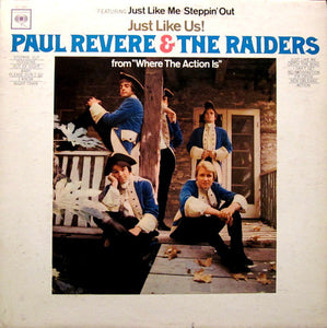 Paul Revere & The Raiders : Just Like Us! (LP, Album, Mono, Pit)