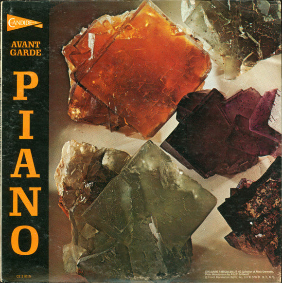 Luciano Berio / Luigi Dallapiccola / Karlheinz Stockhausen / Pierre Boulez / Ernst Krenek, David Burge : Avant Garde Piano (LP, Album)