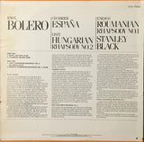The London Philharmonic Orchestra / Stanley Black : Ravel Bolero / Chabrier España / Liszt Hungarian Rhapsody No.2 (LP)