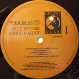 Paul Winter (2) / Paul Halley : Whales Alive (LP, Album)