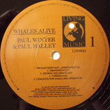 Paul Winter (2) / Paul Halley : Whales Alive (LP, Album)
