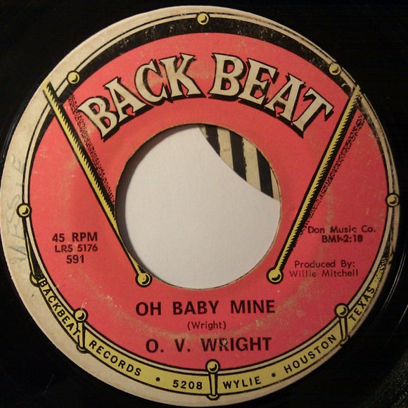 O.V. Wright : Oh Baby Mine / Working Your Game (7