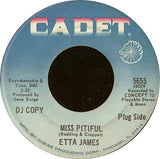 Etta James : Miss Pitiful / Bobby Is His Name (7", Promo)