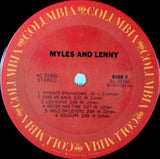 Myles and Lenny : Myles And Lenny (LP, Album)