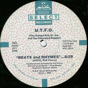 UTFO : Beats And Rhymes (12")