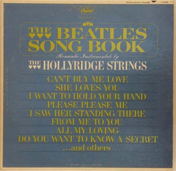 The Hollyridge Strings : The Beatles Song Book (LP, Mono)