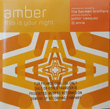 Amber : This Is Your Night (CD, Maxi, Promo)