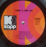 Sonny & Cher : Sonny & Cher Live (LP, RP, Gat)
