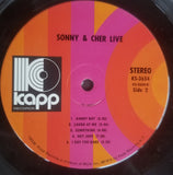 Sonny & Cher : Sonny & Cher Live (LP, RP, Gat)