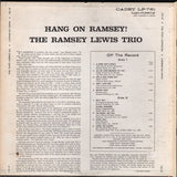 The Ramsey Lewis Trio : Hang On Ramsey! (LP, Album, Mono)
