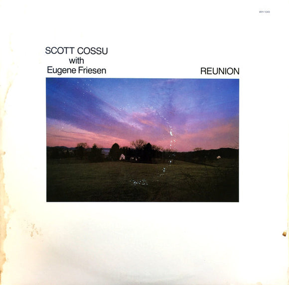 Scott Cossu With Eugene Friesen : Reunion (LP, Album, EMW)