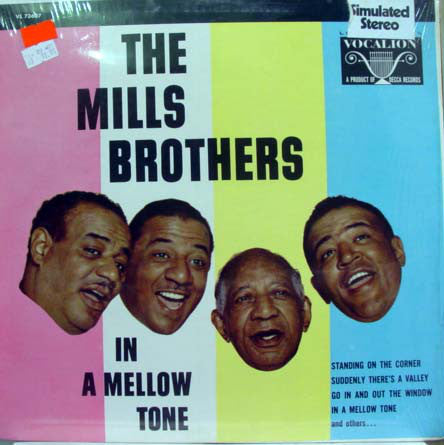 The Mills Brothers : In A Mellow Tone (LP, Album)