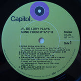 Al De Lory : Plays Song From M*A*S*H (LP, Album)