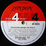 International "Pop" All Stars : Percussion Around The World (LP, Album, Gat)