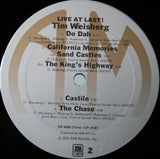 Tim Weisberg : Live At Last! (LP, Album)