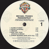 Michael Franks : Passionfruit (LP, Album)